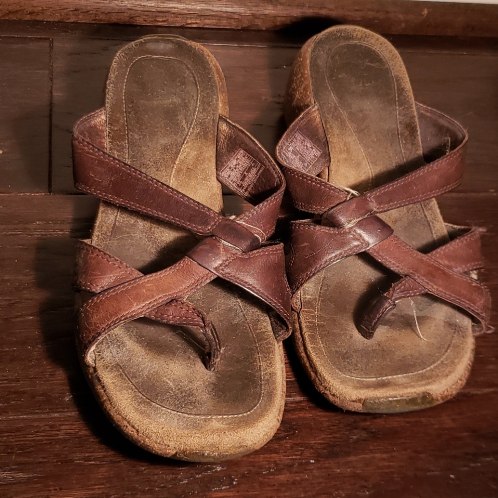 Brown Merrell sandals